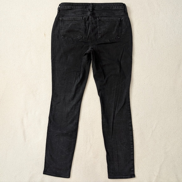 NYDJ Not Your Daughters Jeans Ami Skinny Size 8 Faded Black Stretch Denim USA - Picture 9 of 16